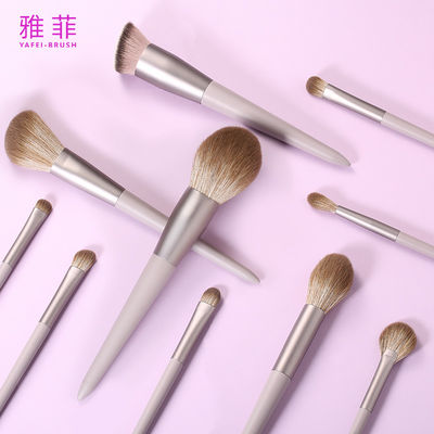 comprare 281A59412 Set di spazzole di trucco sintetiche morbide di moda fabbricazione online
