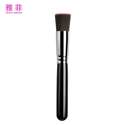comprare A11 Capelli di nylon singolo Stili di maniglia di legno Spazzola in polvere Spazzola per il viso cosmetica fabbricazione online