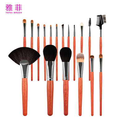 comprare 152A124218 Premium Professional 18pcs set spazzole da trucco con sacchetto di stoccaggio fabbricazione online