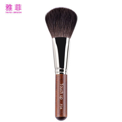 comprare F04 Stile Grigio Capelli di scoiattolo Conto del naso angolato Spazzola con maniglia di legno fabbricazione online