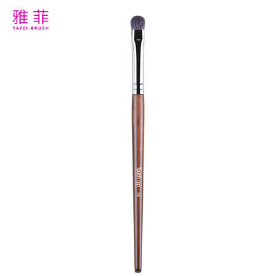 comprare TOUCH UP 18 Custom LOGO Crepe Macchia di occhio Ombra Ciglia Sopracciglia trucco Spazzola Maniglia di legno fabbricazione online
