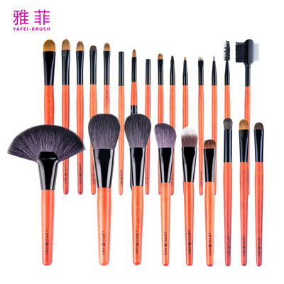 comprare 267A19824 OEM ODM Fabbrica 24 pezzi Massaggio di alta qualità set spazzola Con porta borsa Contorno polvere Concealer Blush fabbricazione online