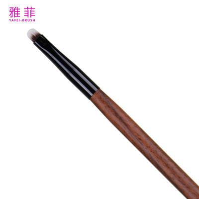 comprare T20 Personalizzazione Ultra Sottile Stretta Firme Pellettina Flat Concealer Spazzola Sintetica Vegana Spazzola di trucco artigianale fabbricazione online