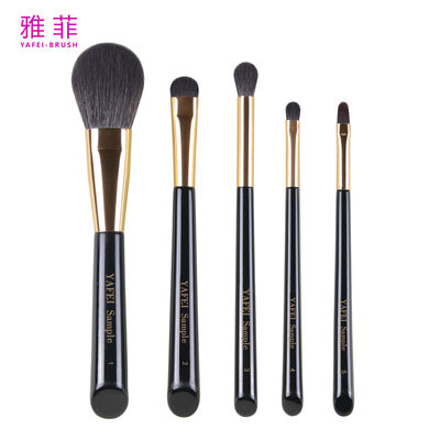 comprare 291A01205 Kit di 5 spazzole di trucco portatili per viaggi fabbricazione online