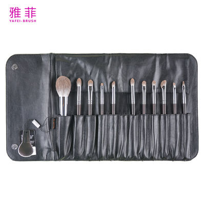 comprare 88A21212 Animal Hair Naturale Capelli Animali Private Label Personalizzato Lusso Set di Pennelli Trucco Professionali in Pelo di Capra fabbricazione online
