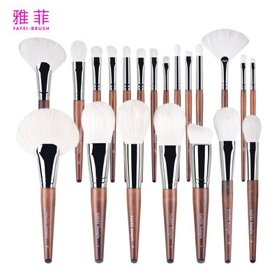 comprare 282A18023 Luxury 23pcs Make-up Brushes Animal Hair Professional Make-up Brush Set Private Label Logo personalizzato fabbricazione online