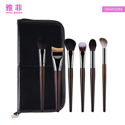 comprare Set di spazzole per trucco in forma di lingua media Classic Sable Hair Blending Brush Ideale per professionisti del trucco e saloni di bellezzaY18 fabbricazione online