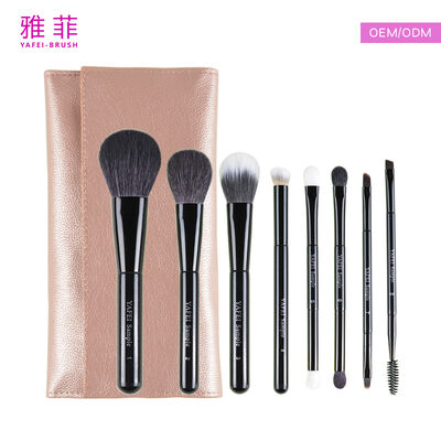 acquistare Set di spazzole per il trucco personalizzabile in forma di lingua media Classic Sable Hair Blending Brush con varie opzioni di imballaggio fabbricazione online