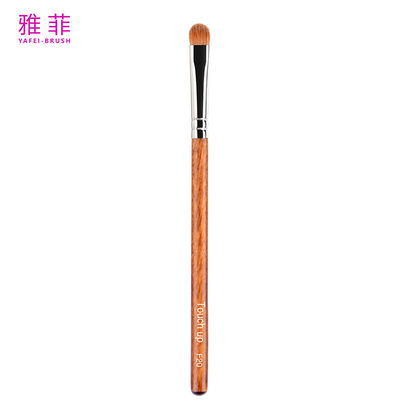 F20 Single Eye Shadow Brush Sable Hair Smudge Brush Wood Handle Personalizzare 100% controllato