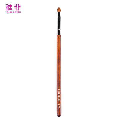 F21 Single Eyeshadow Brush Sable Hair Smudge Brush Wood Handle Personalizzare 100% controllato