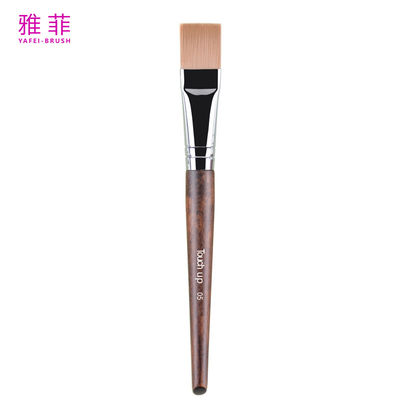 TOUCH UP 05 High-End Ultra Fine Thin Flat Liquid Foundation Brush Capelli sintetici rame OEM ODM Manufacturer
