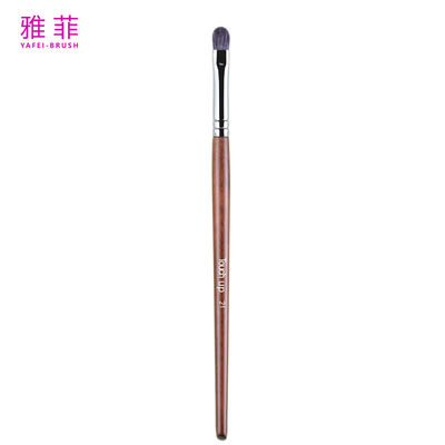TOUCH UP 21 Ombra per occhi multifunzione con logo, trucco per capelli naturali, spazzola, maniglia di legno, OEM ODM di qualità premium