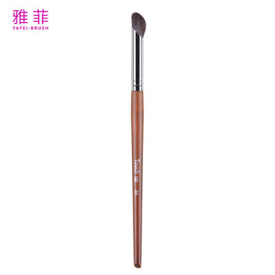 TOUCH UP 30 Nose Shadow Brush Custom Logo Animal Hair Copper Ferrule Maniglia in legno di qualità premium OEM ODM Fabbrica