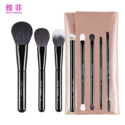 286A18508 8 pezzi set di spazzole per trucco professionale con borsa Contour Powder Concealer Blush