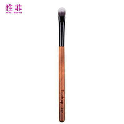 T17 personalizzazione etichetta privata sotto i punti oculari occultante oculare ovale concealer vegano pennello di trucco per capelli sintetici