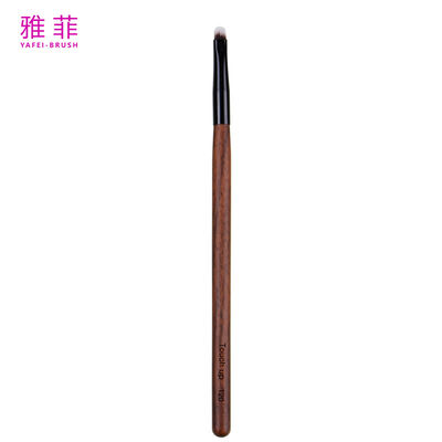 T20 Personalizzazione Ultra Sottile Stretta Firme Pellettina Flat Concealer Spazzola Sintetica Vegana Spazzola di trucco artigianale