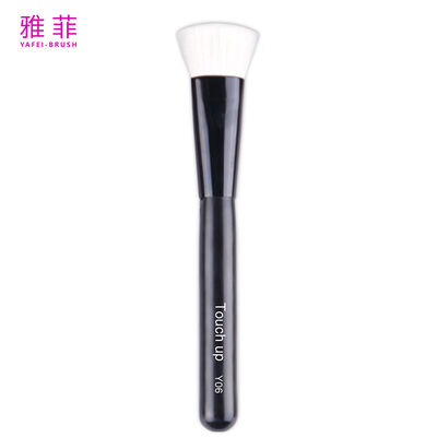 Faux Wool Flat Head Cream Paste Brush, OEM/ODM Services Available-Product Code: Y06